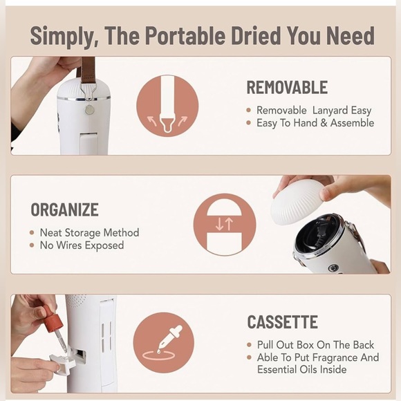 Sanivery Electric Portable Dryer for Clothes - Picture 4 of 9